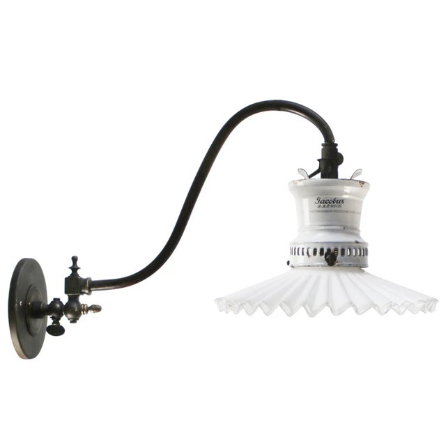 Antique German Sconce Wall Lamp, 1910 For Sale - Image 10 of 10