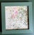 Contemporary Carolyn Misterek Mini Abstract Expressionist Repro Print Roses in Webster Green Frames, Set of 4 For Sale In Houston - Image 6 of 10