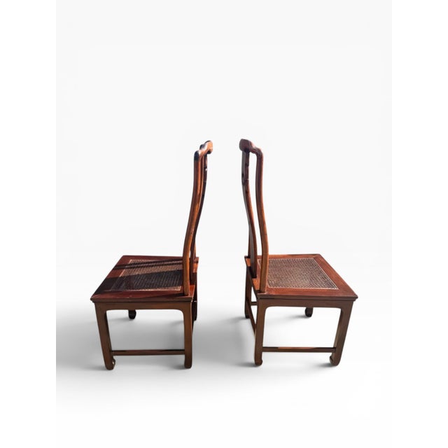 1980s Set of Six Henredon Ming Style Dining Chairs, Mid-1980s For Sale - Image 5 of 18