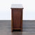 Solid Wood 3-Drawer Dresser in Rich Brown Finish For Sale - Image 4 of 9