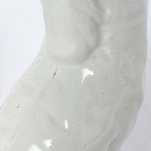 Ceramic 1900s Staffordshire Dogs - a Pair For Sale - Image 7 of 12