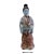 This is a hand made oriental vintage style Standing lady holding dish figure. It was one of the popular ceramic export...