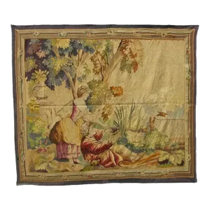 19th Century Antique French Tapestry