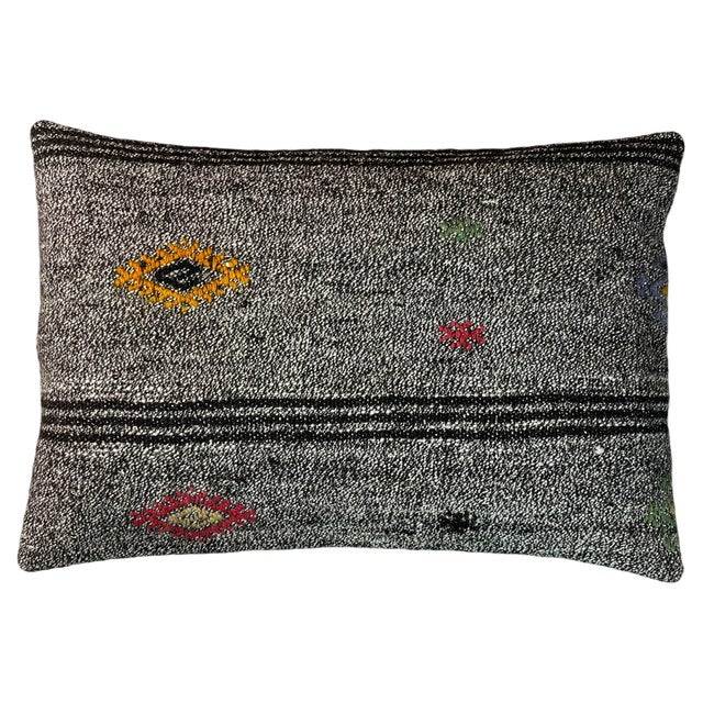 Vintage Turkish Handmade Cushion Cover, 1970s For Sale