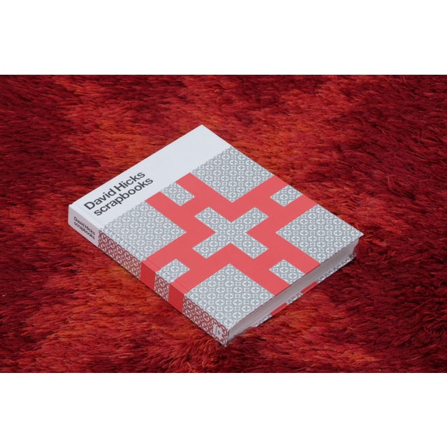 Orange Vintage Swedish Rya Rug, Radiant Orange and Red Star Motif - Rug & Kilim For Sale - Image 8 of 8