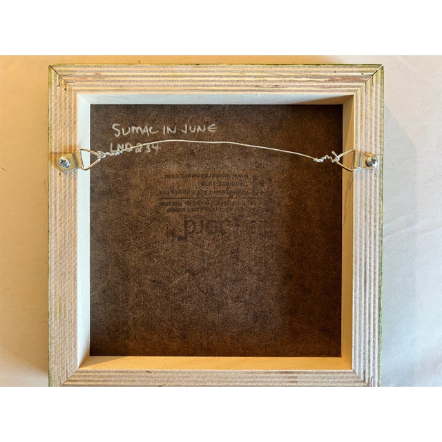 2020s Contemporary Botanical Watercolor Sumac Leaves For Sale - Image 5 of 6