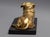 19th Century English Bronze Mastiff Dog Figure on a Stone Stand For Sale - Image 4 of 10