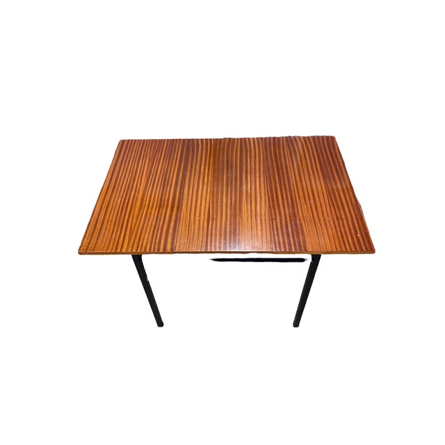 1960s Extendable Dining Table by Marcel Gascoin for Alveole, 1960 For Sale - Image 5 of 11