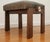 Wood Zanzibar Bench in Woven Leather For Sale - Image 7 of 7