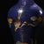 Pair of Vintage Chinese Blue Cloisonné "Crane & Clouds" Vases - 1365g For Sale - Image 4 of 9