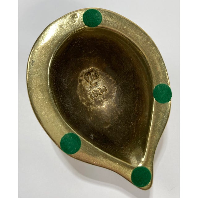 Brass Vintage Brass Hedgehog Paper Weight For Sale - Image 8 of 8