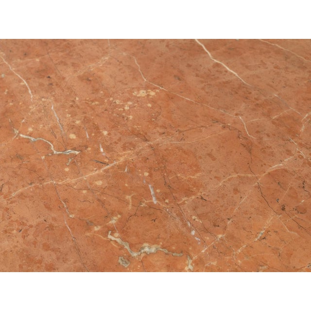 Round Table in Red Travertine by Mario Bellini, 1970 For Sale - Image 3 of 7