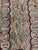 1880s Small Multicolor Geometric Folk Art Antique American Knotted Wool Hooked Rug For Sale - Image 4 of 7