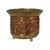 Repoussé Flower Pot in Red Copper and Brass, 1900s For Sale - Image 16 of 16