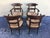 Late 19th Century 19th Set of Four Anglo, Armchairs with Wide Cane Seats For Sale - Image 5 of 18