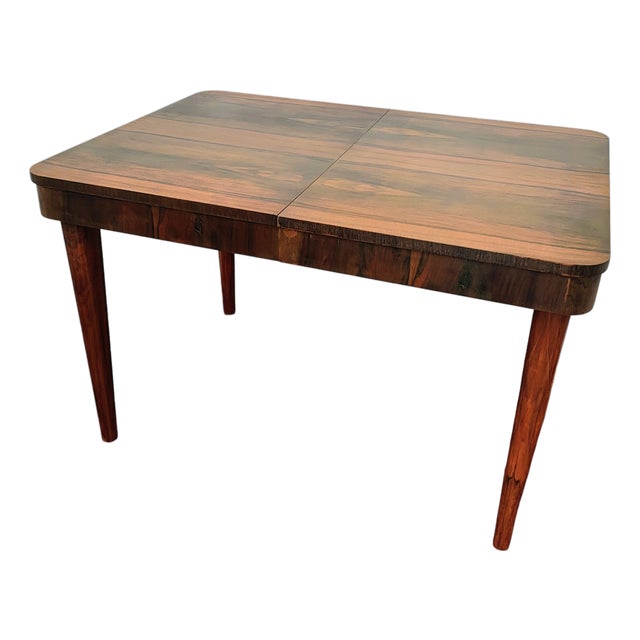 Czechoslovakian Extendable Dining Table by Jindřich Halabala for Up Závody, 1950s For Sale