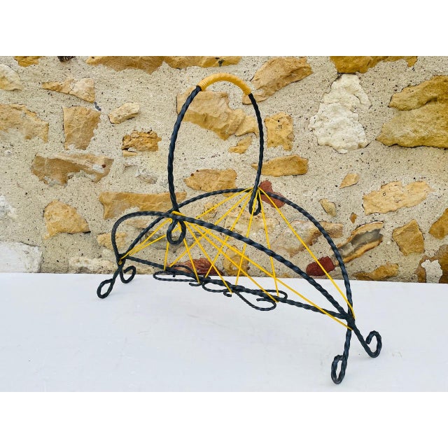 Vintage Magazine Rack, 1960s For Sale - Image 18 of 18