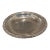 Vintage Silverplate English Embossed Serving Bowl For Sale