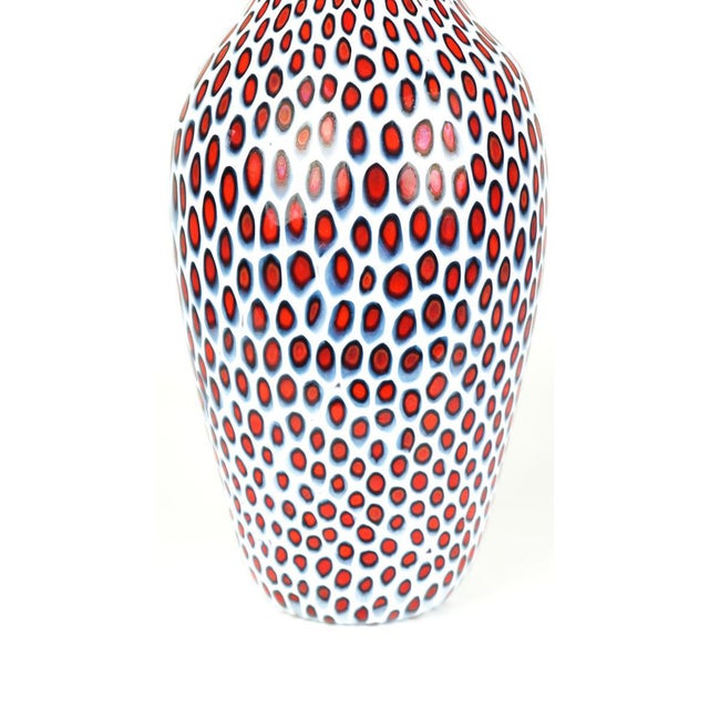 Contemporary Murrina Millefiori Glass Vase by Urban for Made Murano Glass, 2020 For Sale - Image 3 of 13