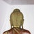 20th Century Thai Burmese Mandalay Style Woodcarving Buddha Statue For Sale - Image 9 of 12