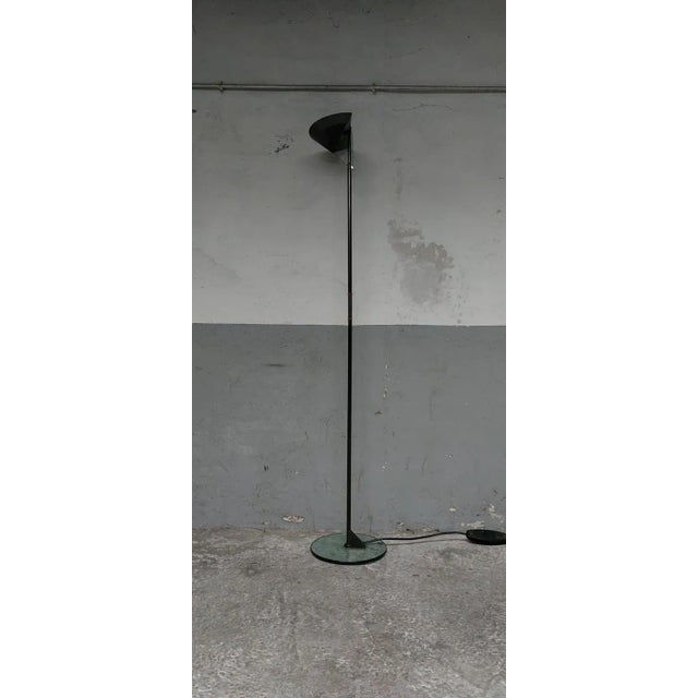 Black Floor Lamp from Antonangeli, 1980s For Sale - Image 6 of 18