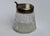 Silver A Vintage Glass Mustard Pot With Lid For Sale - Image 8 of 18