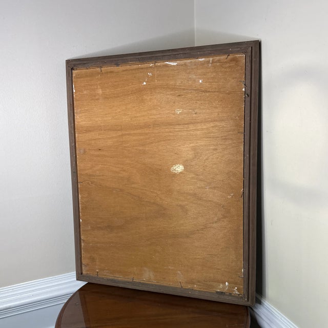 Early 20th Century Vintage Abstract Painting by Listed Artist John McMahon's ~Framed, Framed For Sale - Image 11 of 11