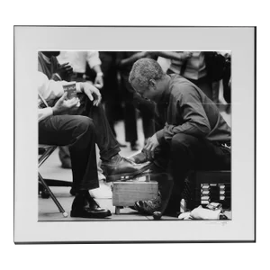 Drew Doggett, Shoeshine, Photograph