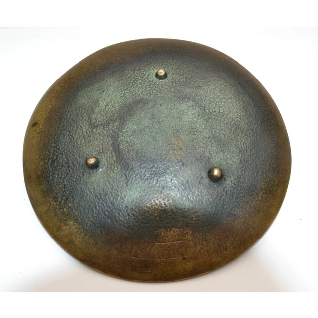 Original Max Le Verrier Art Deco Bronze Catchall, Bowl, Videpoche France 1930 For Sale - Image 11 of 13