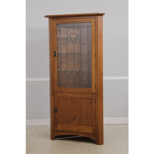 Age: C.2013 Details: Finish no.54 High Quality Construction Glass Adjustable Shelves Large Impressive Cabinet Lighted...