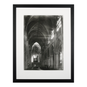York Minster Minster Cathedral, the Nave Looking East Interior Photograph by Edwin Smith