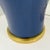 Lauren Ralph Lauren High Gloss Cobalt Blue Ceramic & Brass Table Lamp With Original Shade For Sale In Raleigh - Image 6 of 7