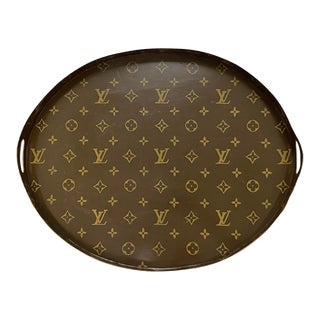 Vintage Louis Vuitton Tole Tray For Sale