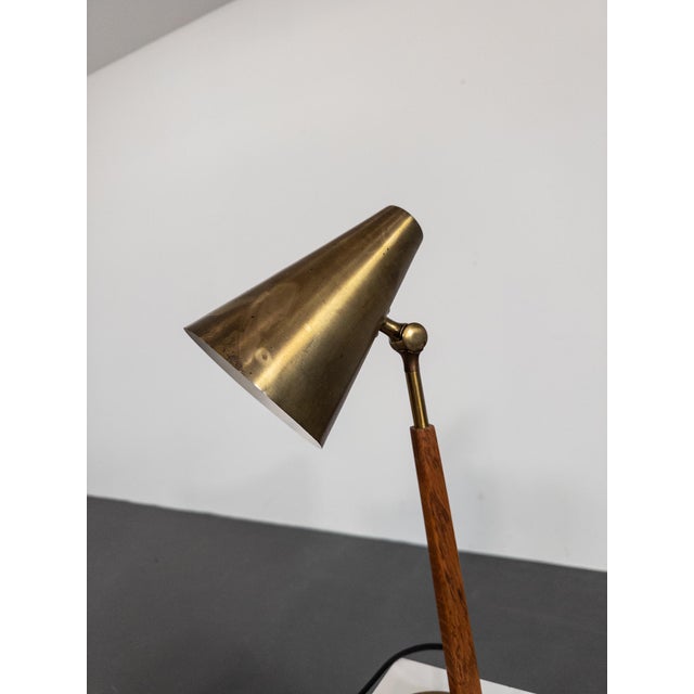 Mid-Century Modern Scandinavian Table Lamp from Falkenbergs Belysning, 1950s For Sale - Image 4 of 12
