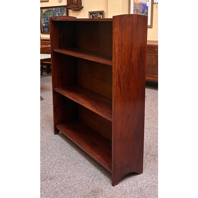 Mid 20th Century European Mid Century Modern Free Standing Walnut Bookcase / Shelving c.1960 For Sale - Image 5 of 13