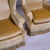 Set of Highback Armchairs in Beige Velvet with Wooden Legs, 1970s For Sale - Image 5 of 18