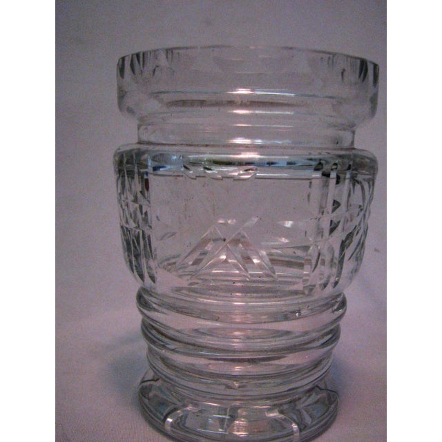 Antique Cut Glass Jam Jar - Made in England For Sale - Image 9 of 13