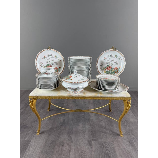 Hong-Kong Table Service from Bernardaud Limoges, 1980s, Set of 53 For Sale - Image 10 of 10