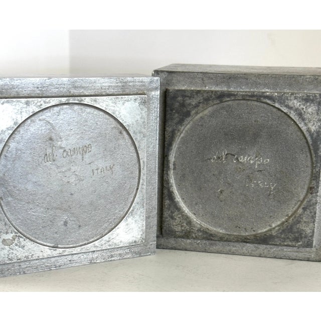 Metal Studio Del Campo 1960’s Enamel Pieces - 5 Pieces For Sale - Image 7 of 12
