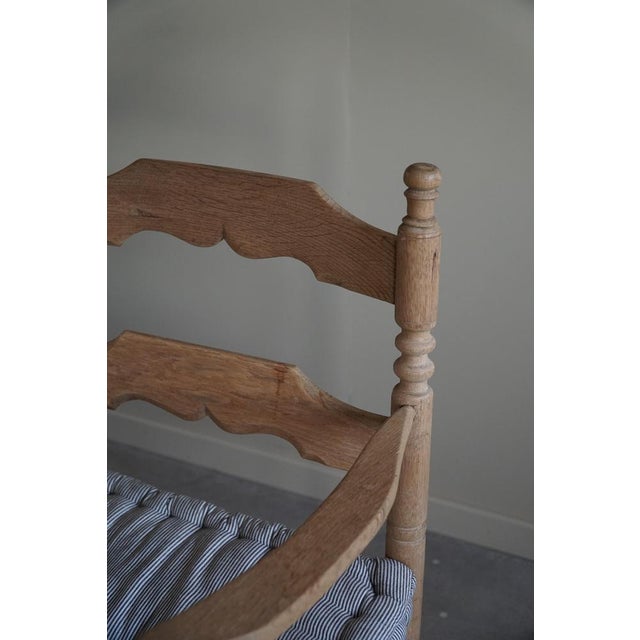 Danish Three-Seater Bench by Hans Dau, 1950s For Sale - Image 11 of 15