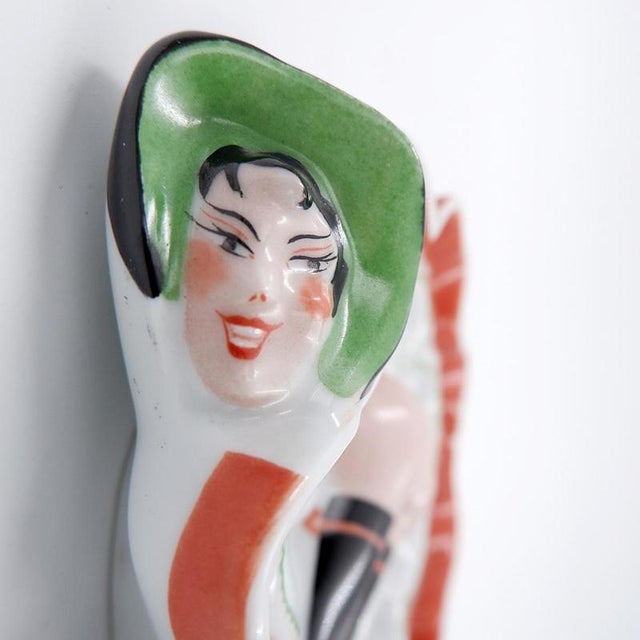 Painted Porcelain Pocket Tray from Les Naturistes, Paris, France 1956 For Sale - Image 9 of 10