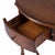 2020s Skilling 31 in. W Specialty Demilune Shape Wood 1 Drawer Console Table, Olive Ash For Sale - Image 5 of 9
