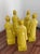 Mid 20th Century Taoist Immortals in Golden Yellow-Set of Five Figures For Sale - Image 9 of 12