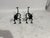 Metal Mod Dragon Andirons in Wrought Iron, 1940s, Set of 2 For Sale - Image 7 of 18