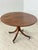 Wood Mahogany Dining Table with Brass Legs For Sale - Image 7 of 12
