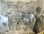 Large Mid Century Spanish Oil on Canvas Painting - Tres Burros, Signed and Dated For Sale - Image 4 of 12