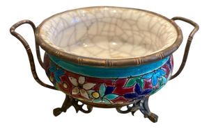 Enamel Trinket Dish from Longwy