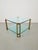 Regency Model T24 Coffee Table in Brass and Glass by Peter Ghyczy, 1970s For Sale - Image 12 of 15