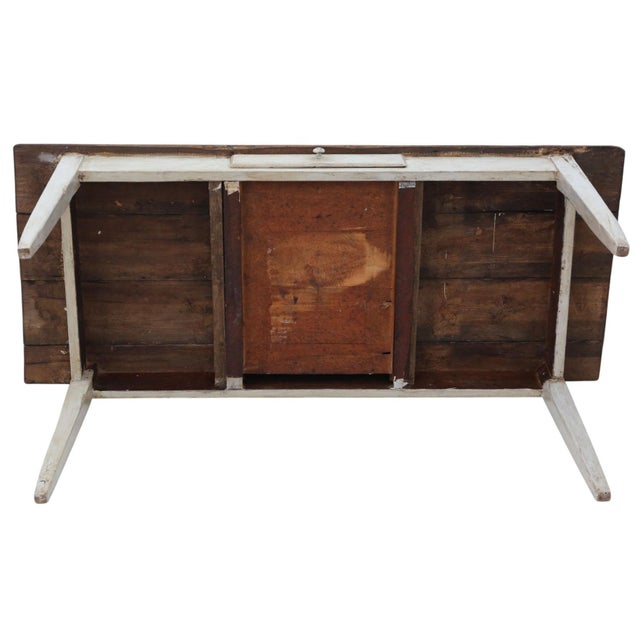 Dining Table in Pine with Drawer For Sale - Image 10 of 11