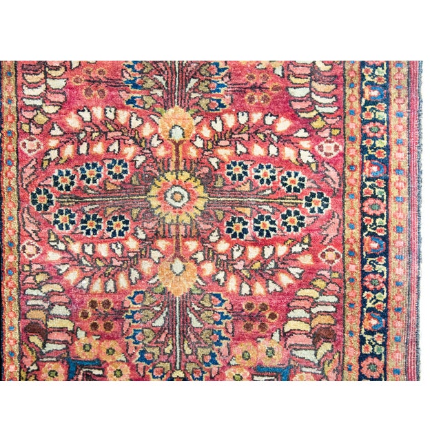 Persian Early 20th Century Persian Sarouk Rug For Sale - Image 3 of 15
